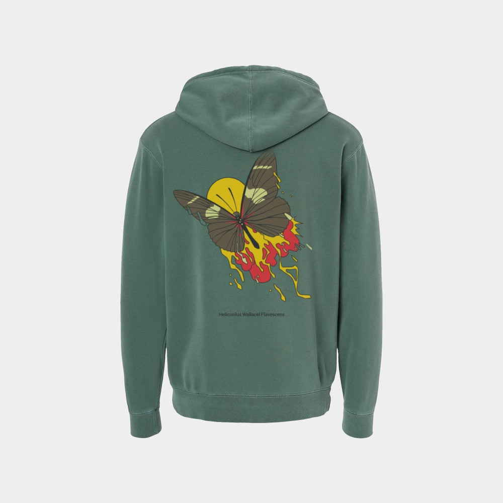 Heliconius Wallacei Flavescens Hoodie